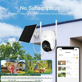 ARENTI GO2T+SP2-EU WLAN IP Überwachungskamera Weiß