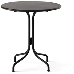 &Tradition - Thorvald SC96 Outdoor Bistrotisch, Ø 70 cm, warm black
