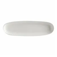 Maxwell & Williams Servierplatte lang BASICS 30 cm, weiß