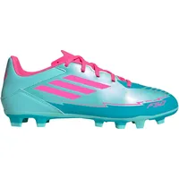 Adidas F50 Club FG/MG MESSI Unisex-Erwachsene Schuhe, FLAAQU/LUCPNK/LUCCYA, 39
