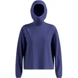 Odlo Cubic Multisport Mid Layer mit Kapuze Damen Skipper Blue L