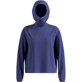 Odlo Cubic Multisport Mid Layer mit Kapuze Damen Skipper Blue L