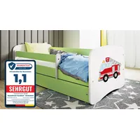 raumhirsch furniture Kinderbett Raumhirsch 80 x 180 cm Holzwerkstoff grün