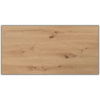 bümö Schreibtischplatte Wildeiche, Nachbildung,Eiche, Rechteckig, 200x2.5x100 cm FSC Mix, Arbeitszimmer, Schreibtische, Schreibtischplatte