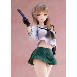 Wave Corporation Oarai Girls High PVC Statue 1/7 Chiyo Shimada 25 cm