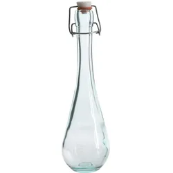 Glasflasche mit Bügelverschluss - Vorratsflasche - Recyclingglas - 325ml
