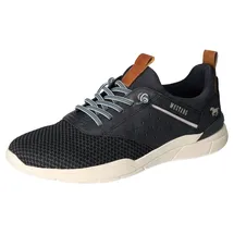 Mustang Sneaker MUSTANG SHOES, "Mustang Shoes Sneaker Textil, Herren, Gr. 44, blau (navy), Textil, Schuhe, Sneaker
