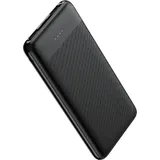 VEGER Powerbank A11S - 20W 10 000mAh Quick Charge Micro-USB, USB-C und zwei USB-A PD Schwarz