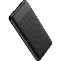 VEGER Powerbank A11S - 20W 10 000mAh Quick Charge Micro-USB, USB-C und zwei USB-A PD Schwarz