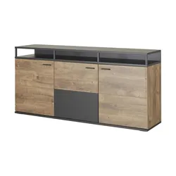 uno Sideboard  Bacoor , holzfarben , Maße (cm): B: 180 H: 86 T: 44.0