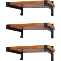 EZYDECOR Regalstützen für die Wandmontage 6 Stück 12 Inch 12,0 x 0,0