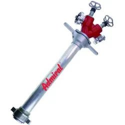 Standrohr DN80C 2 Abg. CC mit Ventilen, 110 cm