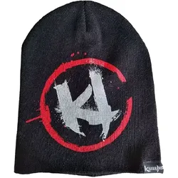 Killer Instinct Beanie kuschelige Gaming-Mütze stylische Strick-Beanie Fan-Artikel KC230307RAR Schwarz - 