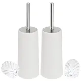 bremermann WC-Bürste Kunststoff, Standbürste weiß 2er Set | Gr.: onesize