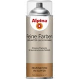 Alpina Feine Farben Sprühlack 400 ml kupfer edelmatt