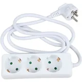 Heitech Steckdosenleiste 3fach Mehrfachstecker Verteiler Steckerleiste Steckdose