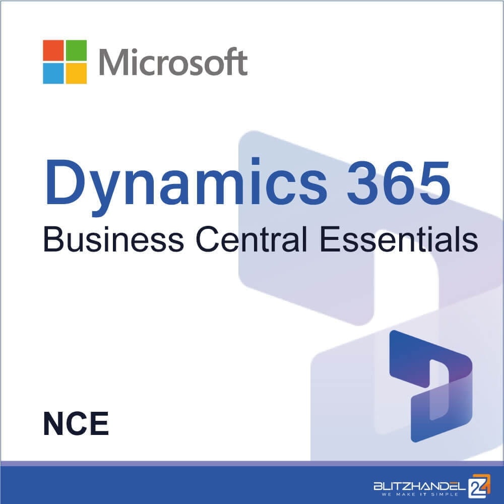 Dynamics 365 Business Central Essentials (NCE)
