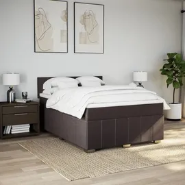vidaXL Boxspringbett 140 x 200 cm H2 Braun