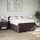 vidaXL Boxspringbett 140 x 200 cm H2 Braun