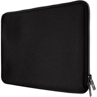 Artwizz Neoprene Sleeve Tasche kompatibel mit iPad Pro 12,9' (2022-2018) - Schutzhülle mit Pencil Pocket und Extra Schutzrand, Schwarz