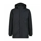 CMP Herren Zip Hoodie Parka (Größe XL, schwarz)