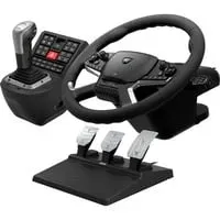 Force Feedback Truck Control System, Simulatoren-Set - schwarz/silber, für PC