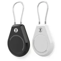 Hurtel Wasserdichtes Gehäuse für Apple AirTag Wasserdicht Stahlkabel -