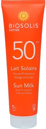 Biosolis Sense Sonnenmilch SPF50 Gesicht Und Körper 150ml