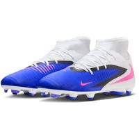 Nike Phantom 6 High Club FG/MG Herren racer blue/pink blast/white 45