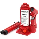 AMiO HBJ-2T PKW Autoheber Wagenheber Stempelwagenheber Hydraulisch 2t von 148mm - bis 278mm 01270