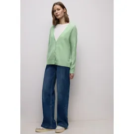 STREET ONE Kuscheliger V-Neck Cardigan Mint 46