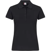Clique Heavy Premium Poloshirt Damen 99 - schwarz XL