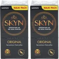 Manix® SKYN® Original Préservatif Préservatif(S) 2x20 pc(s)