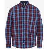 Brax Herren Hemd Style DANIEL velvet, Rot, Gr. XL