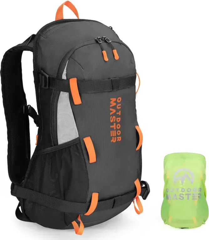 OutdoorMaster Snow Sport Reise-Rucksack - Schwarz 18L