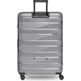 bergpfeil Travel 4-Rollen Cabin 75 cm / 112 l arctic silver metallic