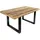 möbelliebling Mango 120 x 77 x 80 cm naturfarben/schwarz