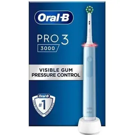 Oral-B Pro 3 3000 CrossAction blau + Aufsteckbürste