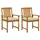 vidaXL Kalina Gartenstuhl 2 St. 2 x 2 x 2 cm beige/weiß