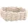 Schöner Wohnen Aufbewahrungskorb Melara 21,5 x 21,5 x 7,5 cm Beige