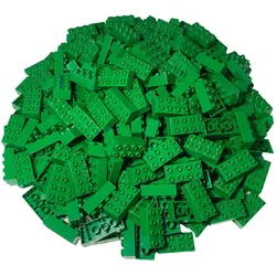 LEGO® DUPLO® 2x4 Steine Bausteine Grün - 3011 - Teile 25x