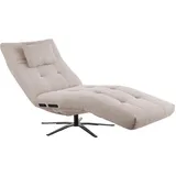 Kawola Relaxliege, Beige, Schwarz, Textil, Echtholz, 1-Sitzer, Füllung: Komfortschaum, 82x115x156 cm, Wohnzimmer, Sessel, Relaxliegen