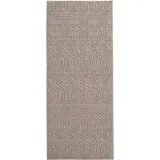 Ayyildiz Flachgewebeteppich Helix 2202 Beige 80 cm x 250 cm