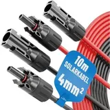 Absina Solarkabel-Set 910003, MC4, 2X 10 m, 4 mm2
