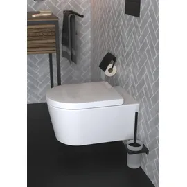 Hansgrohe EluPura S Wand-WC mit WC-Sitz Weiß HygieneEffect