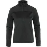 Fjällräven Abisko Lite Fleece Half Zip W black M