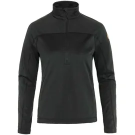 Fjällräven Abisko Lite Fleece Half Zip W black M