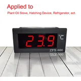 Eingebautes Thermometer, Intelligentes Digitales Display, Für Kühlschrank, Gefrierschrank Und Kühlraum