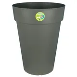 riviera system Balkonkasten RIVIERA SOLEILLA BLUMENTOPF - RUND - Ø 40 x 53 cm - Glitzergrau