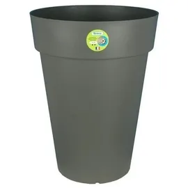riviera system Balkonkasten RIVIERA SOLEILLA BLUMENTOPF - RUND - Ø 40 x 53 cm - Glitzergrau